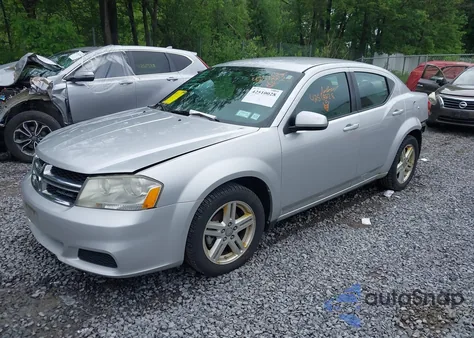 2012 Dodge Avenger Sxt z USA, uszkodzony, nr VIN 1C3CDZCB0CN133422
